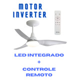 Ventilador De Teto Aliseu Taurus Bivolt Motor Inverter Pás Branco Diâmetro 81 Cm Quantidade De Pás 3
