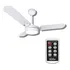 Ventilador De Teto Led Branco + Controle Remoto Universal