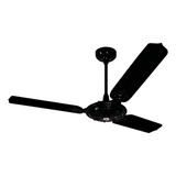 Ventilador De Teto New Comercial S Lustre Venti Delta 220v Cor Da Estrutura Preto Diâmetro 96 Cm Material Das Pás Aço Quantidade De Pás 3