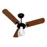 Ventilador De Teto New Delta Light Preto mogno 127v Venti delta