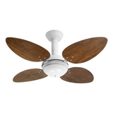 Ventilador De Teto Office Jet Br imbuia 4pás 110v controle