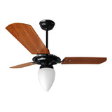 Ventilador De Teto Rico Motor Grande 150w E 180w Ventex Material Das Pás Mdf Quantidade De Pás 3 Cor Das Pás Preto Mogno Cor Da Estrutura Branco Diâmetro 1 1 M Frequência 50 60 Hz Voltagem 127v