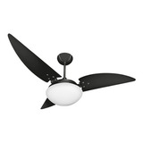 Ventilador De Teto Ventex Noronha Com Luminária De Vidro P Cor Das Pás Preto preto Voltagem 127v