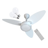 Ventilador De Teto Ventisol Inverter Elluz Controle Bivolt