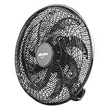VENTILADOR DOMINA ECO OSCILANTE PAREDE 60 CM BIVOLT PRETO