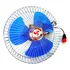 Ventilador Mini 12v 15cm Caminhão Barco Acendedor De Cigarro