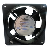 Ventilador Mini Axial Bivolt Preto 120x120x38mm
