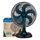 Ventilador Osc Mesa Turbo 40cm 110v Azul Ventisol Cor Da Estrutura Preto 127v
