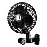 Ventilador Oscilante 20cm 220v Cultivo Indoor Grow Estufa Estrutura Preto Pás Preto Diâmetro 20 Cm Material Das Pás Plástico Quantidade De Pás 3