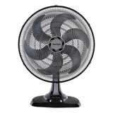 Ventilador Oscilante De Mesa Ventisol Turbo 6 Pás 50cm Preto 127v