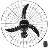 Ventilador Oscilante De Parede 60cm Ventisol Bivolt Preto