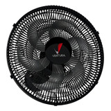 Ventilador Parede 50cm Preto 150w Plástico Ventura Bivolt Diâmetro 50 Cm Quantidade De Pás 6