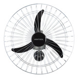 Ventilador Parede Preto 60cm