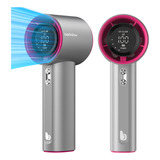 Ventilador Portátil De Alta Velocidade16000prm Usbrecarregar Cor Cinza escuro