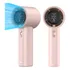 Ventilador Portátil De Alta Velocidade16000prm Usbrecarregar Cor Rosa
