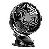 Ventilador Portátil Mini Com Clip Carregamento USB Silencioso E Compacto Para Desktop Ideal Para Estudantes E Dormitórios AeroFitgrou