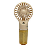 Ventilador Portátil Recarregável Spray De Água 4 Velocidades