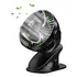 Ventilador Portatil Recarregavel Usb Potente Carro Com Clip