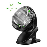 Ventilador Portatil Recarregavel Usb Potente Carro