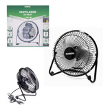 Ventilador Preto Funciona Com