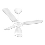Ventilador Teto Light Branco 3 Pás Brancas Motor Grande 127v