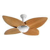 Ventilador Teto Office Jet Aspen Br 4p Freijó 110v controle