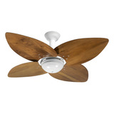 Ventilador Teto Office Jet Aspen Br 4p Imbuia 110v controle