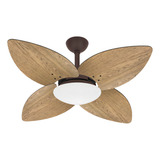 Ventilador Teto Preto Winds 4 Pás Madeira Turbo Ventax 110v Cor Da Estrutura Marrom Cor Das Pás Freijó Diâmetro 120 Cm Material Das Pás Mdf