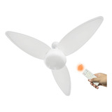 Ventilador Teto Zonda Inverter Para 2 Lâmpadas Controle
