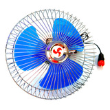 Ventilador Veicular Mini Portátil 15cm 12v Silencioso Novo