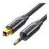 Vention - Cabo Áudio Óptico Toslink X Mini Toslink 5m Metros