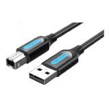 Vention   Cabo P  Impressora Usb 2 0 A X Usb 2 0 B 5 Metros