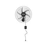 Ventisol Ventilador De Parede Oscilante- Steel- Preto-Prata- 50cm- Bivolt