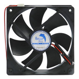 Ventoinha Cooler 120x120x25 Mm Fan 12v Dc Mini 12 Cm Sleeve