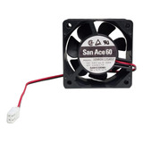 Ventoinha Cooler 12v 60x60x25 Rolamento Original San Ace