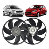 Ventoinha Do Radiador Ford New Fiesta C Ar Condicionado