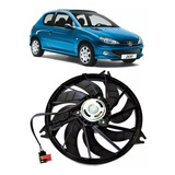 Ventoinha Do Radiador Peugeot 206 207 Hoggar Com Ar