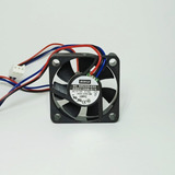 Ventoinha Fan Cooler 12v Rolamento 0 10a 40x40x10 3 Fios 4cm