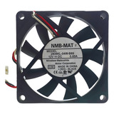 Ventoinha Fan Ventilador 12v 70x70x15 0 65a 3 Fios Sensor