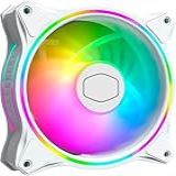 Ventoinha Para Gabinete Cooler Master MasterFan MF120 Halo White Edition