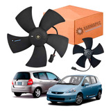 Ventoinha Radiador Com Motor Honda Fit Civic 1 4 1 5 2003