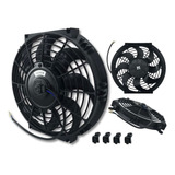 Ventoinha Radiador Condensador 10 Polegadas Universal 12v