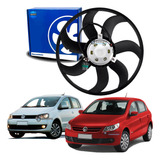 Ventoinha Radiador Gol G5 G6 Voyage Fox Modelo Novo Com Ar