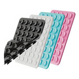 Ventosa Dupla De Silicone Suporte Celular Para Capinha Case