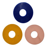 Ventosa Plana Lisa Máquina Gráfica Industria 24x11mm 12pcs