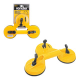 Ventosa Tripla 75kg Vonder Para Vidro Espelho Cerâmica