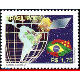 Ver Desconto C 2585 2004 Satélite Cbers 2 Espaço Bandeira