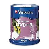 VER95145 Mídia Gravável Em DVD DVD R 16x 4 70 GB Pacote Com 100 Rodas Varejo