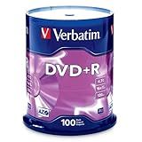 Verbatim 95037 DVD R 4 7GB 16x AZO Recordable Media Disc 50 Disc Spindle