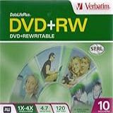 Verbatim Ver94839 Dvd Rw 4 7 Gb 4X Superfície Da Marca Estojo 10 Unidades